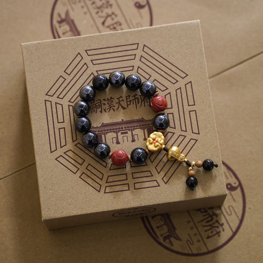 Themed Five Elements Cinnabar Bracelet-Water